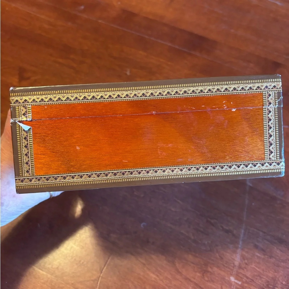 2/$20 Wooden Hinged Cigar Box